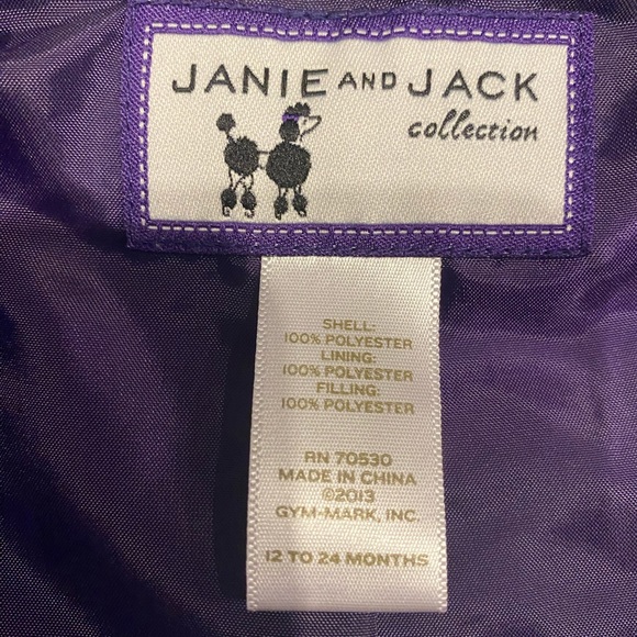 Quilted Janie and Jack Coat/Jacket - Picture 3 of 4